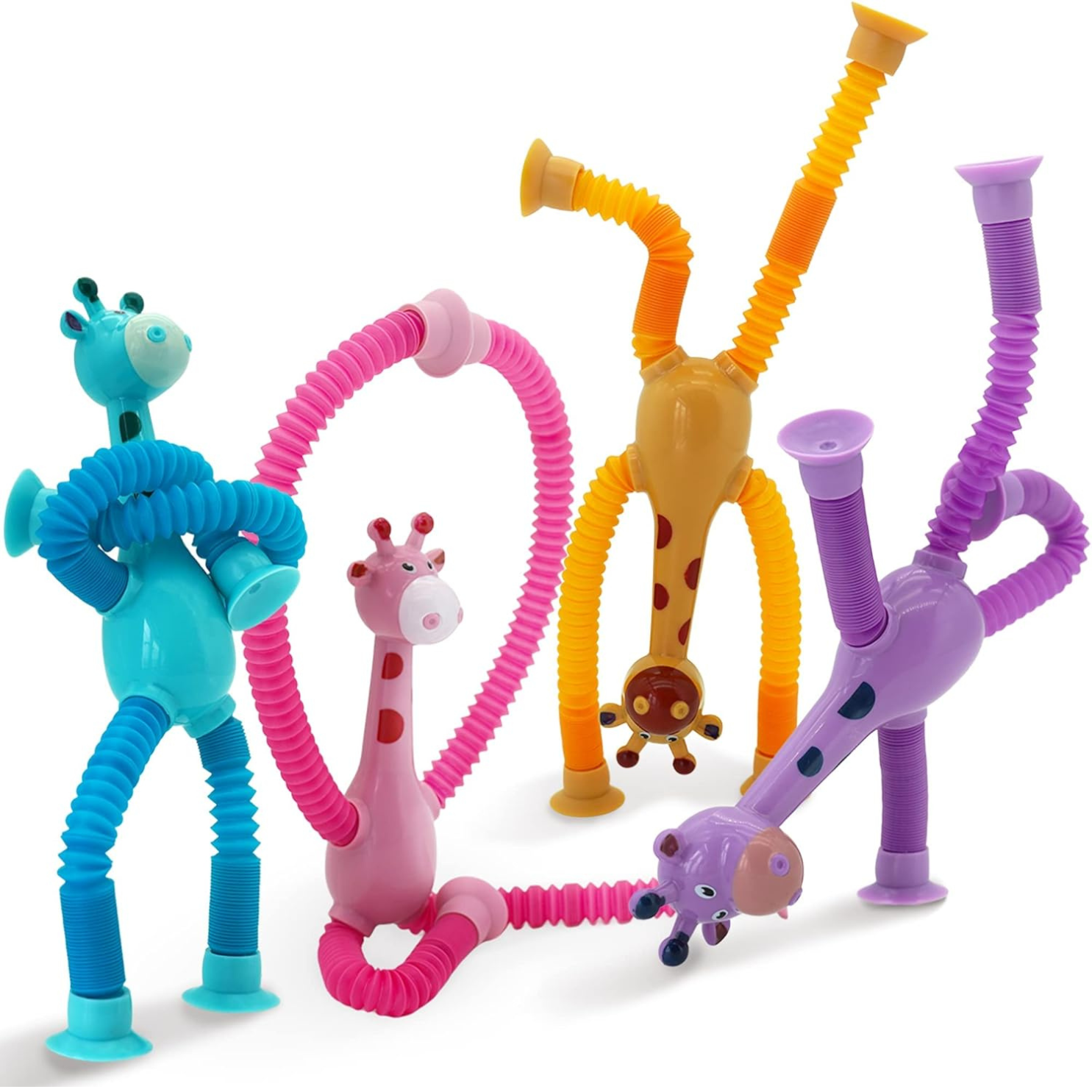 StretchyGiraffe™ – Sensorisk suge-leketøy