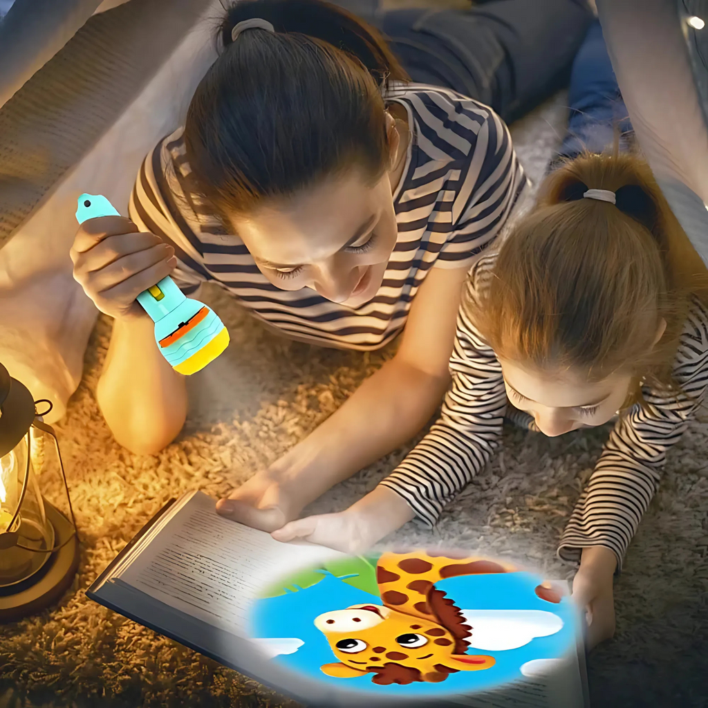 Lommelykt Med Projektor